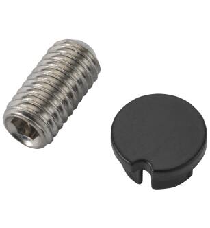 Delta Cassidy™ RP84938BL Set Screw and Button in Matte Black