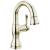 Delta Cassidy™ 597-PNPD-DST Single Handle Pull Down Bathroom Faucet Three Hole Deck Mount in Polished Nickel