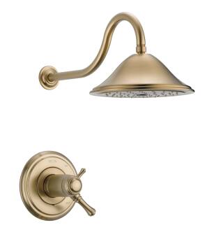 Delta Cassidy™ T17T297-CZ TempAssure® 17T Series Shower Trim in Champagne Bronze