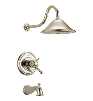 Delta Cassidy™ T17T497-PN TempAssure® 17T Series Tub & Shower Trim in Polished Nickel