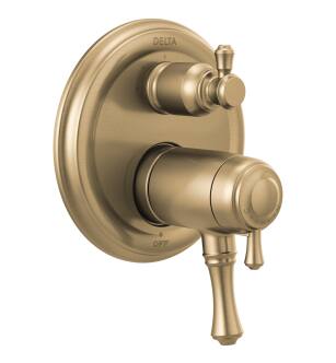 Delta Cassidy™ T27T897-CZ Traditional TempAssure® 17T Series Valve Trim with 3-Setting Integrated Diverter in Champagne Bronze