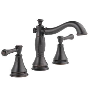 Delta Cassidy™ 3597LF-RBMPU Two Handle Widespread Bathroom Faucet in Venetian Bronze