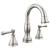 Delta Cassidy™ 3597-SSPD-DST Two Handle Widespread Pull Down Bathroom Faucet in Stainless