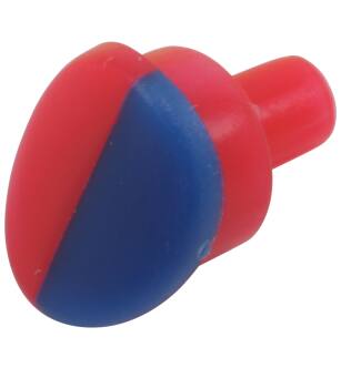 Delta Classic RP73192 Button - Red / Blue