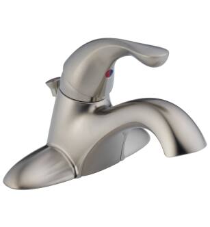 Delta Classic 520-SS-DST Single Handle Centerset Bathroom Faucet in Stainless