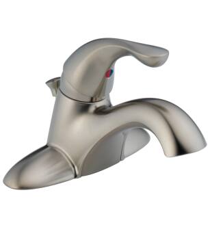 Delta Classic 520-SSPPU-DST Single Handle Centerset Bathroom Faucet in Stainless
