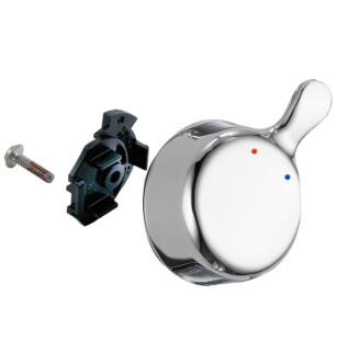 Delta Classic RP73642 Temperature Knob & Cover - 17 Series in Chrome