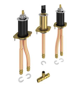 Delta Classic R2707-MF Two Handle Flexible Mount - PEX Cold Expansion