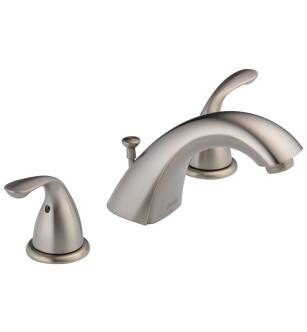 Delta Classic 3530LF-SSMPU Two Handle Widespread Bathroom Faucet in Stainless