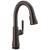 Delta Coranto™ 9979T-RB-DST Single Handle Pull Down Bar/Prep Faucet with Touch2O Technology Three Hole Deck Mount in Venetian Bronze