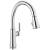 Delta Coranto™ 9179-DST Single Handle Pull Down Kitchen Faucet Three Hole Deck Mount in Chrome