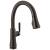 Delta Coranto™ 9179-RB-DST Single Handle Pull Down Kitchen Faucet Three Hole Deck Mount in Venetian Bronze