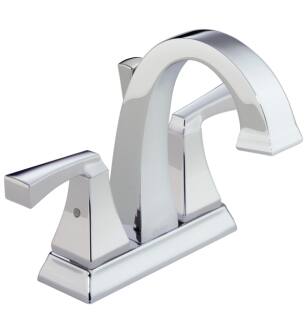 Delta 2551-MPU-DST Dryden 6 5/8" Two Handle Centerset Bathroom Sink Faucet in Chrome