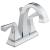 Delta 2551-MPU-DST Dryden 6 5/8" Two Handle Centerset Bathroom Sink Faucet in Chrome
