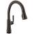 Delta Coranto™ 9179T-RB-DST Single Handle Pull Down Kitchen Faucet with Touch2O Technology Three Hole Deck Mount in Venetian Bronze