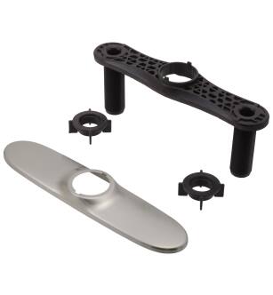 Delta DeLuca™ RP70714SS Escutcheon w/ Baseplate & Nuts in Stainless