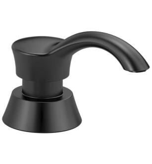 Delta DeLuca™ RP50781BL Soap / Lotion Dispenser Four Hole Deck Mount in Matte Black