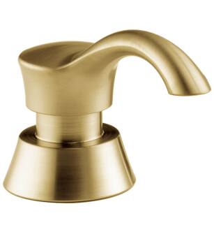 Delta DeLuca™ RP50781CZ Soap / Lotion Dispenser Four Hole Deck Mount in Champagne Bronze