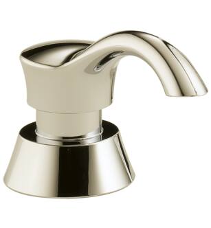Delta DeLuca™ RP50781PN Soap / Lotion Dispenser Four Hole Deck Mount in Polished Nickel