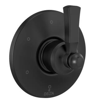 Delta Dorval™ T11956-BL 6 Setting Diverter Trim in Matte Black