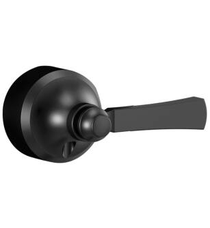 Delta Dorval™ H566BL Handle - 1L Volume FM Tub Filler/ 14S in Matte Black