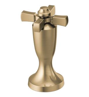 Delta Dorval™ H570CZ Handle 1C-Roman Tub and WM Tub Filler in Champagne Bronze