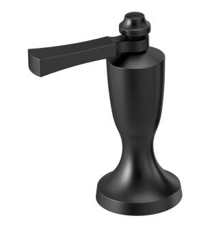 Delta Dorval™ H568BL Handle 1L-Roman Tub and WM Tub Filler in Matte Black