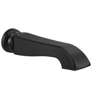Delta Dorval™ RP100197BL Non-Diverter Tub Spout in Matte Black