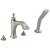 Delta Dorval™ T4756-SSLHP Roman Tub with Hand Shower Trim - Less Handles in Stainless