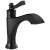 Delta Dorval™ 556-BLMPU-DST Single Handle Bathroom Faucet in Matte Black