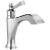 Delta Dorval™ 556-LPU-DST Single Handle Bathroom Faucet Three Hole Deck Mount in Chrome