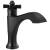 Delta Dorval™ 557-BLMPU-DST Single Handle Bathroom Faucet in Matte Black