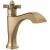 Delta Dorval™ 557-CZLPU-DST Single Handle Bathroom Faucet Three Hole Deck Mount in Champagne Bronze