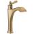 Delta Dorval™ 656-CZ-DST Single Handle Mid-Height Vessel Bathroom Faucet in Champagne Bronze