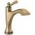 Delta Dorval™ 556T-CZ-DST Single Handle Touch20.xt Bathroom Faucet Three Hole Deck Mount in Champagne Bronze