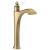 Delta Dorval™ 756-GS-DST Single Handle Vessel Bathroom Faucet in Champagne Bronze / Porcelain