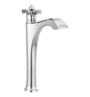 Delta Dorval™ 757-DST Single Handle Vessel Bathroom Faucet in Chrome