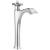 Delta Dorval™ 757-DST Single Handle Vessel Bathroom Faucet in Chrome