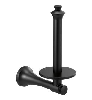 Delta Dorval™ 756505-BL Tissue Holder Vertical in Matte Black