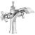 Delta Dorval™ 857-DST Two Handle Single Hole Monoblock Bathroom Faucet in Chrome