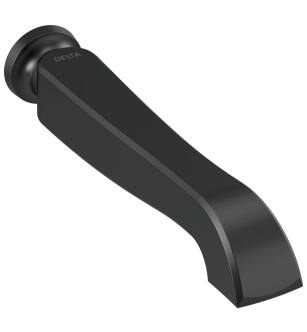 Delta Dorval™ T5756-BLLHP-WL Two Handle Wall Mount Tub Filler - Less Handles in Matte Black