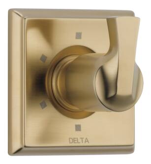 Delta Dryden™ T11951-CZ 6-Setting 3-Port Diverter Trim in Champagne Bronze