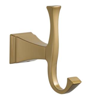Delta Dryden™ 75135-CZ Double Robe Hook in Champagne Bronze