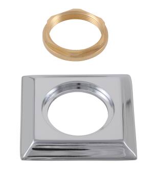 Delta Dryden™ RP53410 Handle Base, Nut & Gasket - Roman Tub in Chrome