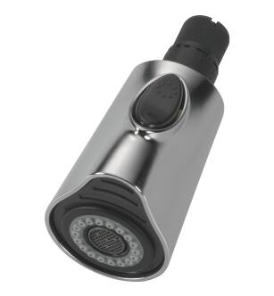 Delta Esque™ RP83819AR Spray & Hose Assembly - Pull-Down Three Hole Deck Mount in Arctic Stainless