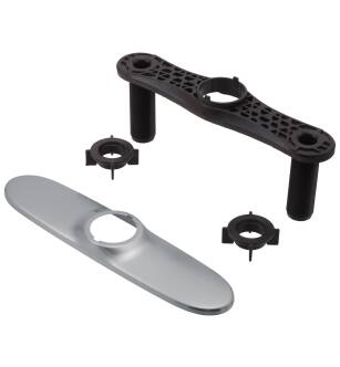 Delta Essa® RP70714AR Escutcheon w/ Baseplate & Nuts in Arctic Stainless