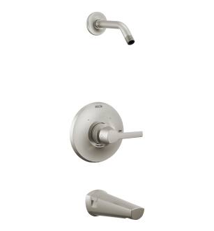 Delta Galeon™ T14472-SS-PR-LHD 14 Series Tub & Shower Trim - Less Head in Lumicoat Stainless