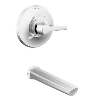 Delta Galeon™ T14172-PR 14 Series Tub Trim in Lumicoat Chrome