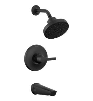 Delta Galeon™ T14472-BL 14S Tub Shower Trim with H2OKinetic in Matte Black
