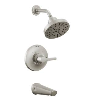 Delta Galeon™ T14472-SS-PR 14S Tub Shower Trim with H2OKinetic in Lumicoat Stainless
